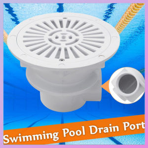 Swimming Pool Main Drain Floor 8 Inch Reinforced Suction White Pool Main Drain