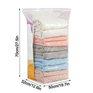 EYEHPEE Túi Hút Chân Không Không Bơm Chống Bụi Nén Quần Áo Chăn Dung Tích Lớn Tiết Kiệm Không Gian Phụ Kiện Du Lịch