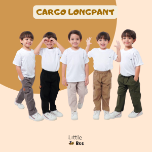 Cargo Anak Longpant LittleBee Mix Warna Size 1 5 Tahun