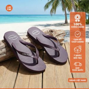 Dép Tông Nam xỏ ngon Thiết Kế Đơn Giản Đế Đúc Nguyên khối chắc chắn tone màu trẻ trung Mã LP08