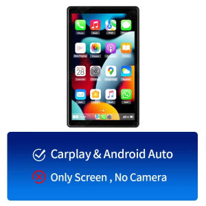 EKLEVA 8 Dash Cam 4K + 1080P With Wireless CarPlay Android Auto Screen Display Navigation Car Stereo Multimedia Player Magnetic bracket