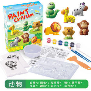 Childrens Toy Stone Painting Set   Childrens Handmade diy Painting plaster dolls doodling painting drawing on stones