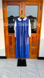 Gamis Dewasa Aurora Crincle Kerah Tali Pinggang Terbaru 2024-2025