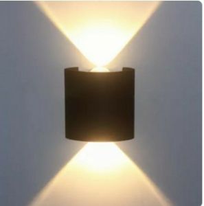 Lampu Dinding Taman Outdoor 2 Arah 6 watt Minimalis Pilar Tembok Pagar