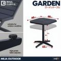 MEJA OUTDOOR / GARDEN BINAKARYA 75CM & 60CM. 