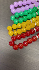 33 Beads Tasbih Prayer Rosary Beads Bracelet Fashion Decorative Tassels Bracelet Islamic Religion Party Favor