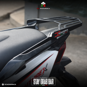 RUSI ADVENTURE X 150 / ADX 150 TOPBOX BRACKET STAY GRA BAR HEAVY DUTY LIFETIME WARRANTY DOUBLE POWDER COATED.
