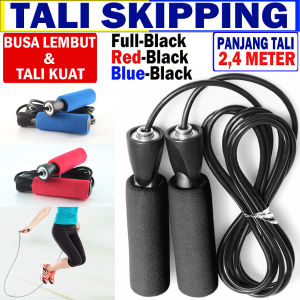 Tali Skipping olahraga Jump Rope Tali Lompat bahan lembut skiping bebas kusut bahan bagu