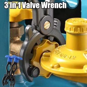 Triad Valve Wrench Multi-function Tank Pressure Reducing Valve Spanner Wrench Professional Tools