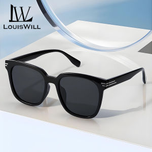 LouisWill Men Sunglasses Polarized Driving Glasses Outdoor Sports Glasses UV400 Lightweight TAC Polarized Eyewear Clean Vision Sunglasses Cycling Riding Running Glasses