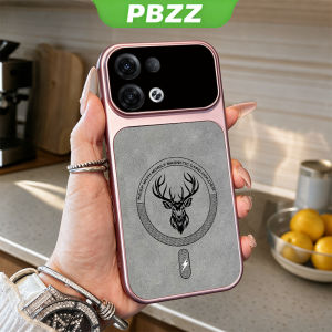 PBZZ Case for OPPO Reno 8 5G Reno8 pro 5g RENO 8 4G 2022 phone casing anxiety Softcase Silicone shockproof Cover new design aesthetic cute gold Cartoon of animal elk for boys JSQML2