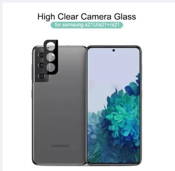 FRAME CAMERA SAMSUNG GALAXY S20 / S20 FE / S20 PLUS / S20 ULTRA / S21 / S21 PLUS / S21 ULTRA PELINDUNG KAMERA TEMPERED GLASS KAMERA PREMIUM 9H FULL BLACK LENS PROTECTOR