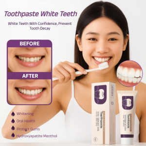 Repair and Remove Yellow Toothpaste for Men and Women to Freshen Breath Whiten Teeth Clean Tooth Stains and Tartar修护去黄美白牙膏