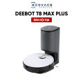 ROBOT HÚT BỤI LAU NHÀ ECOVACS DEEBOT OZMO T8 MAX PLUS _ CÔNG NGHỆ TRUEDETECT 3D _ DOCK SẠC XẢ TỰ ĐỘNG _ BẢN NỘI ĐỊA_ KHÔNG KHÓA APP_HÀNG CHÍNH HÃNG. 