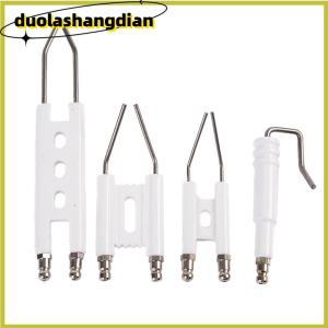 [Duola] อิเล็กโทรดเซรามิกจุดระเบิดสองขาอิเล็กโทรดเซรามิกสำหรับเตาน้ำมัน