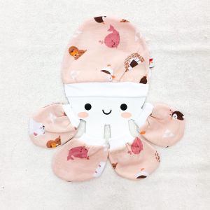 SARUNG TANGAN DAN TOPI BAYI KAMOCHI NEW BORN BABY CUTE KPT6001