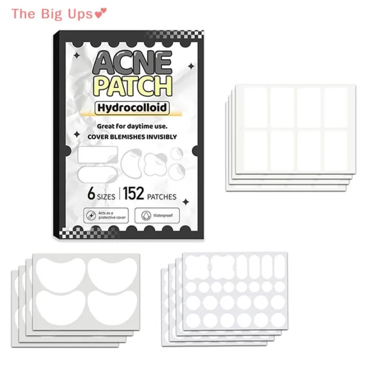 The Big Ups💕 Công suất lớn mụn vá Hydrocolloid Salicylic trong suốt mụn ...