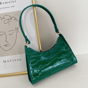 SKM Elegant Crocodile Pattern Small Shoulder Handbag BG491 BG504 Beg Perempuan