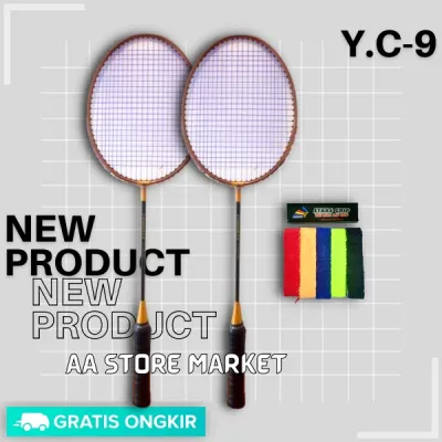 ( GLOSIR ) PAKET KOMPLIT 2 RAKET Y0NEX CARB0NEX 9 BULU TANGKIS ANAK - RAKET BADMINTON ANAK - RAKET PEMULA - Raket Olahraga Badminton Anak Bulutangkis Mainan Anak Biasa Remaja Asli Berkualitas Awet Best Seller COD Promo Termurah