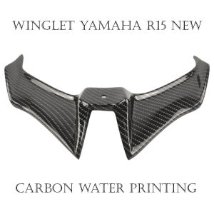 Winglet R15 New Carbon Water Printing Winglet Yamaha R15 V3 VVA Karbon Celup