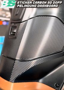 STRIPING STICKER CARBON 3D DOFF PELINDUNG DASHBOARD DEPAN STYLO 160 NEW 2024