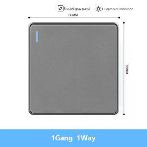 Universal USB Type-c 18W Fast Charge Power Socket plugHome Wall Light SwitchUK 13A with Dual USB Electrical outlet AC110-250V