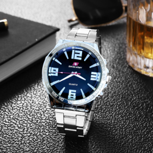 Jam Tangan Pria Swiss Army Quartz – Kombinasi Gaya dan Ketangguhan