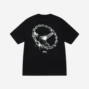 100% authentic Stussy Chain Link T-Shirt