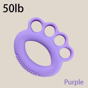 9QSS Adjustable Resistance Hand Grip Trainer Silicone Material Ergonomic Design Hand Exerciser Practical Lightweight Build Grip Strengthener For Fitness Gym