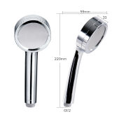 JOMOO High Pressure Rain Shower Head Charcoal Filtered Hand Shower Water-Saving for Hard Water-Removes Chlorine & Harmful Pollutants(2-3 days delivery)