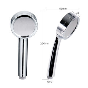 JOMOO High Pressure Rain Shower Head Charcoal Filtered Hand Shower Water-Saving for Hard Water-Removes Chlorine & Harmful Pollutants(2-3 days delivery)