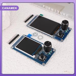 【CANAMEK】 1.8-inch 2.4-inch TFT Display Screen With EC11 Rotary Encoder Combination Module SPI Interface LCD Display Screen For Arduino