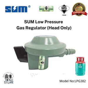 SIRIM SUM High Quality Gas Regulator Low/High Pressure LPG 382 381 With and With out Hose 1.5 Meter