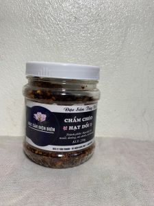 Chẩm chéo hạt dổi hộp 250g muối chẩm chéo tây bắc gia vị chấm muối ớt chấm thịt gà hoa quả