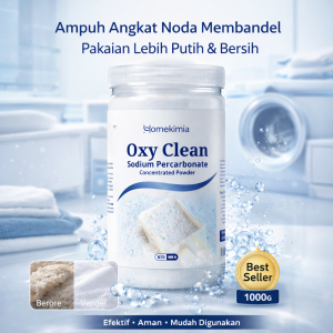 Home Kimia Oxy Clean 1kg - Pemutih Pakaian & Penghilang Noda / Sodium Percarbonate