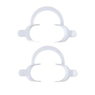【Leyo Mall】 Mouth Opener C Shape With Handle Intraoral Cheek Retractor Lip Expander for Kids Oral Care Tool