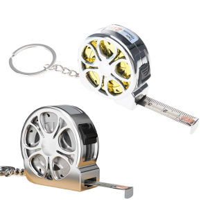 สายวัดเทปวัดหดได้เทป Measurer ล็อคตัวเองอ่านง่ายเครื่องวัดระบบเมตริกเทปวัด