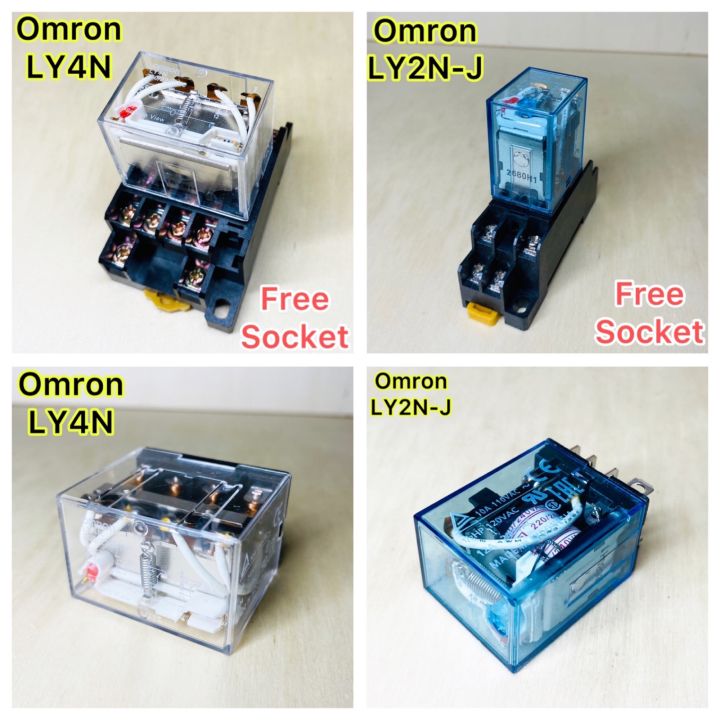 Authentic Omron Power Relay LY2N-J / LY4N | Lazada PH