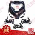 Dàn Áo AB 2016, Dàn Áo Xe Air Blade 125 2016 Đen Bạc Phiên Bản Cao Cấp Chính Hãng Honda - ZZM. 
