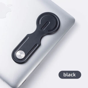 Magnetic Laptop Screen Phone Holder For  For iPhone 15 14 Adjustable Folding Support Side Mount Stand Display Bracket