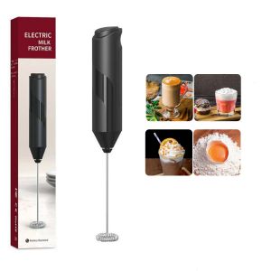 ที่ตีไข่ไฟฟ้า ที่ตีฟองนม ไร้สาย เครื่องตีฟองนม กาแฟ เครื่องตีไข่ ครีม เค้ก เครื่องตีฟองนม นมกาแฟ เครื่องปั่นมือถือ พกพาสะดวก