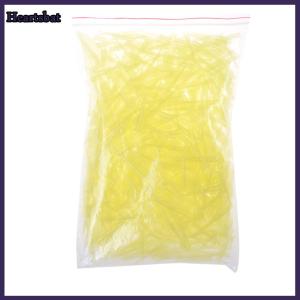 [Heartsbat] Laboratory Clear Yellow Lab Liquid Pipette Pipettor Tips 1000 Pcs