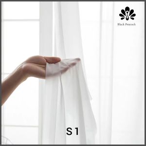 BlackPeacock【Ready Stock】Premium Soft Curtain Sheer/Soft Langsir Putih/Day White Curtain Sheer Putih