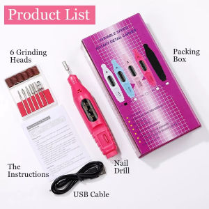 【🇲🇾Stock】Cordless Electric Drill Grinder Die Grinder Mini Nail Gel Grinding Polisher USB Drill Dead Skin Removing Polishing Pen / Manicure Pedicure Machine 研磨笔 抛光笔