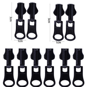 10PCS Instant Fix Zipper Head Women Men Detachable Exquisite Repairing Zipper Head Fashion Backpack Zipper Head DIY Accessory