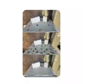 Cover Penutup Kulkas Anti Air Sarung Alas Taplak Kulkas Waterproof dgTempat Penyimpanan MOTIF RANDOM