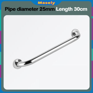 Masely 30 cm/40 cm/50 cm/60 cm Stainless Steel Grab Bars Bathroom Shower Handle Safety Hand Rail Support