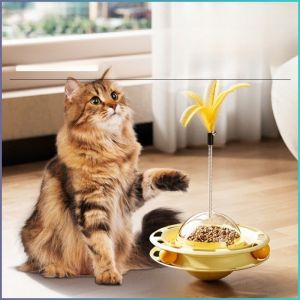 อุปกรณ์แมว ทนต่อการขีดข่วนและทนต่อการกัด รางเรียบ ของเล่นแมว กระถางต้นไม้ไม่ล้ม หลายสี ปลอดสารพิษ