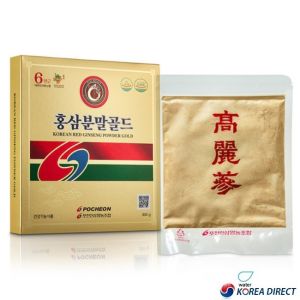 Korea POCHEON 6year Red ginseng powder gold 300g-Directly from Korea