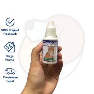 Stop Drop 30ml Antibiotik Kucing Anti Flu Diare Demam Infeksi Saluran Nafas Kucing Cat Kitten